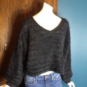 Cotton Candy LA Black sweater